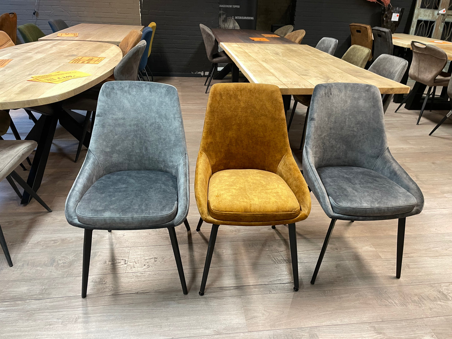 Set van 6x eetkamerstoel Coen