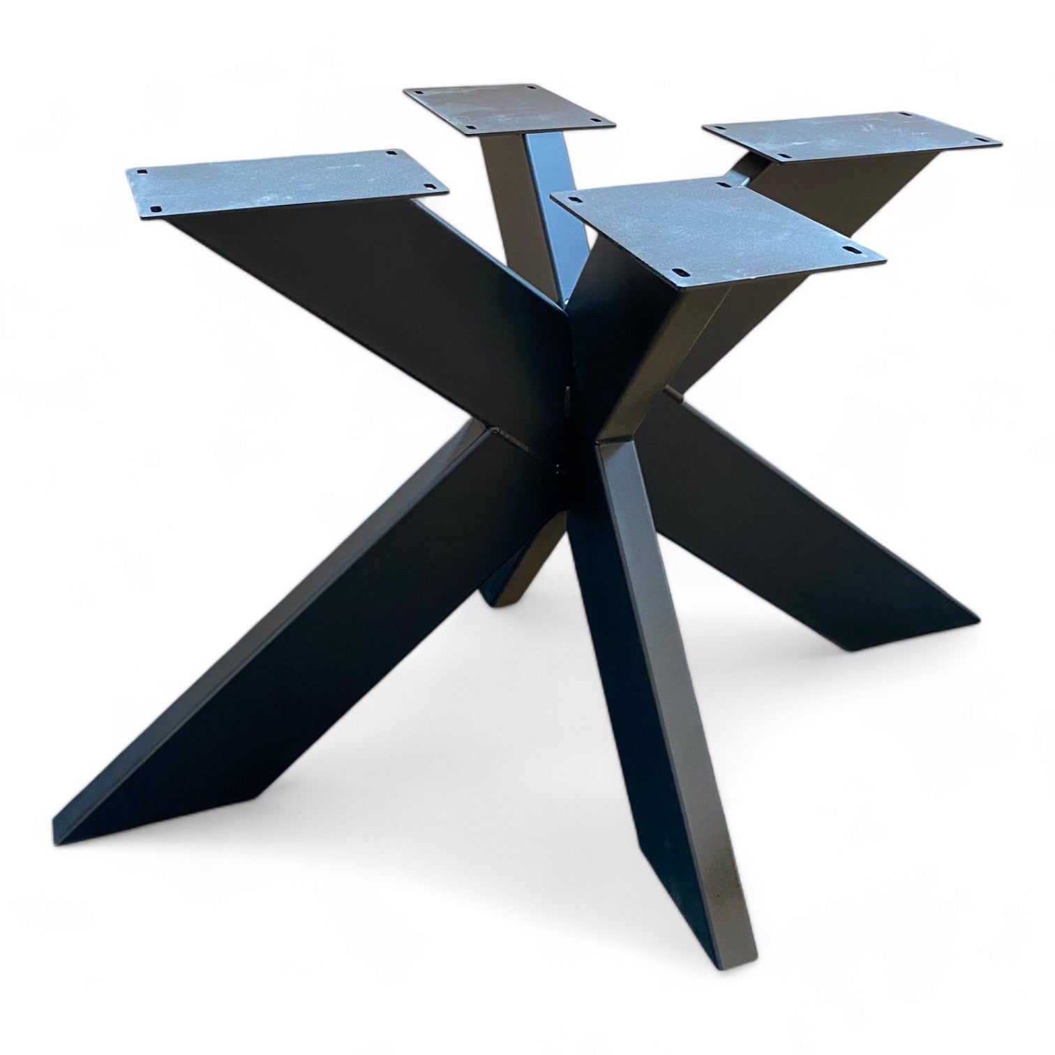 Pied de table à manger forme d'araignée blanc 150x78x(72-73) cm | Leroy