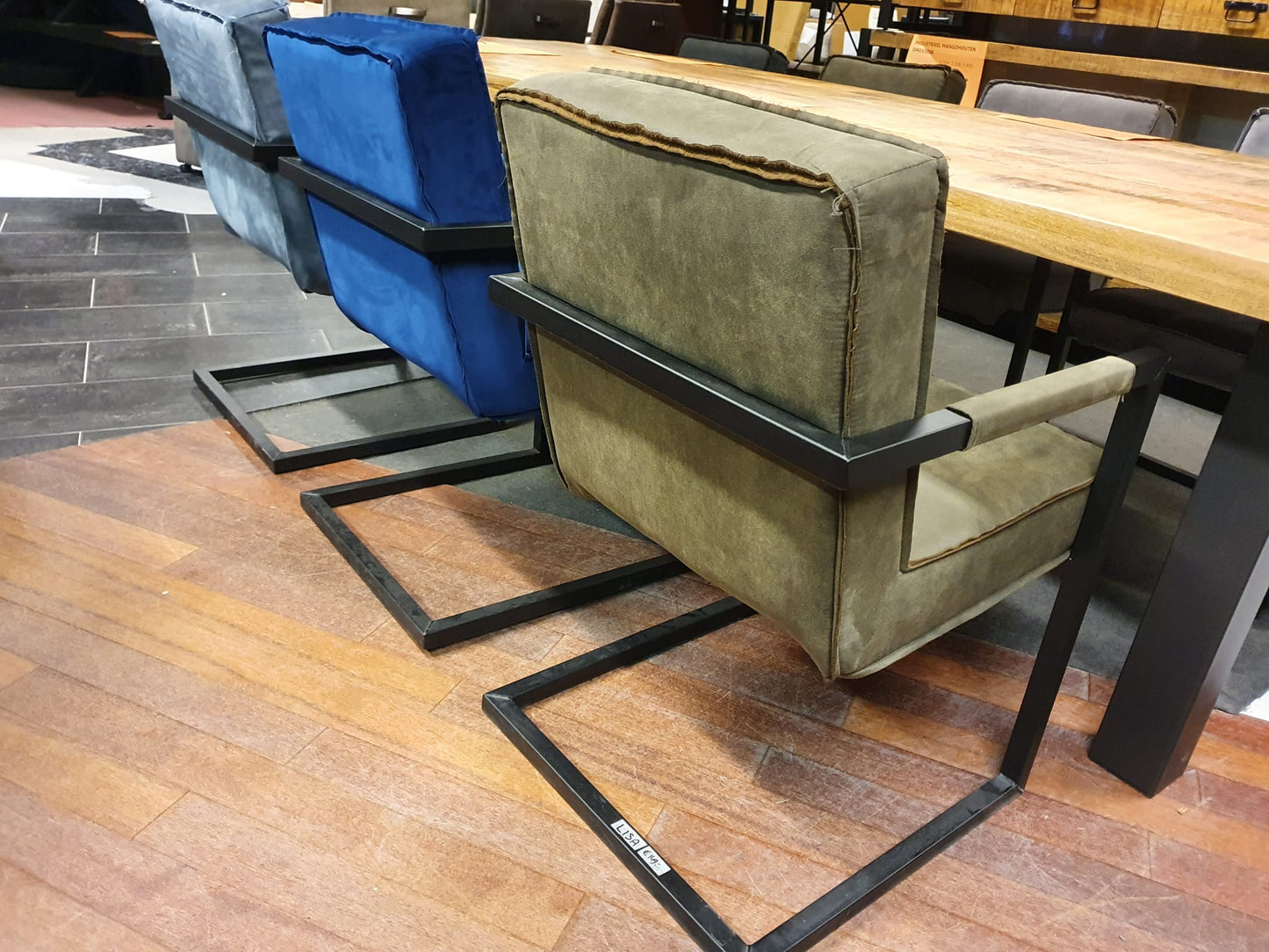 Set van 3x eetkamerstoel Lisa