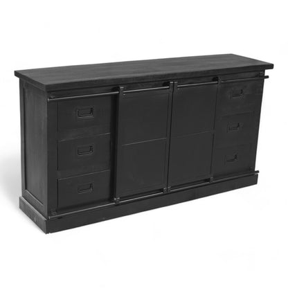 Dressoir Saar 200CM - Zwart