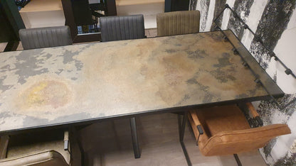 Eettafel Stone, 240x100cm, merk Bruuts