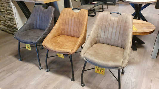 Set van 3x MX Sofa Eetkamerstoel Butler