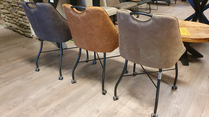 Set van 3x MX Sofa Eetkamerstoel Butler