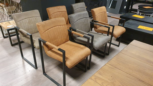 Set van 6x eetkamerstoel Milano