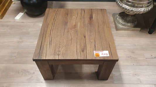 Bijzettafel oud eiken