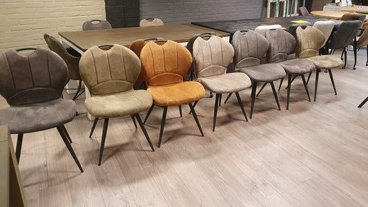 Set van 6x MX Sofa Eetkamerstoel Miracle plus één gratis