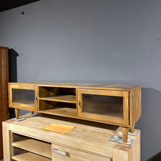 Tv-meubel mangohout 150cm (Opruiming)