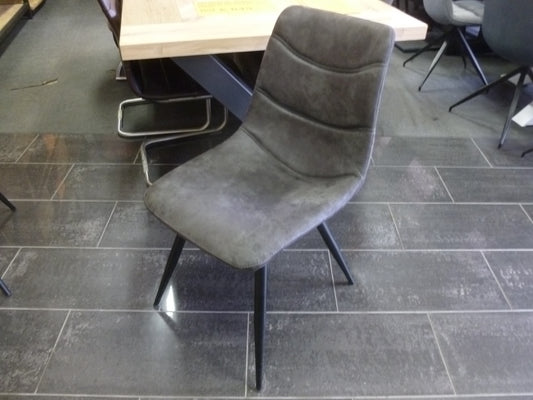 Set van 4x MX Sofa eetkamerstoel Crazy antraciet