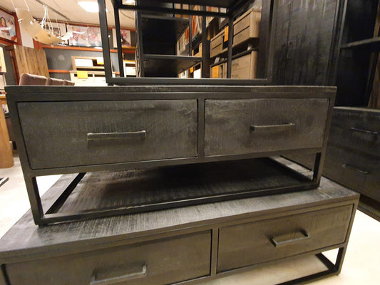 Salontafel Ronald zwart - 100cm