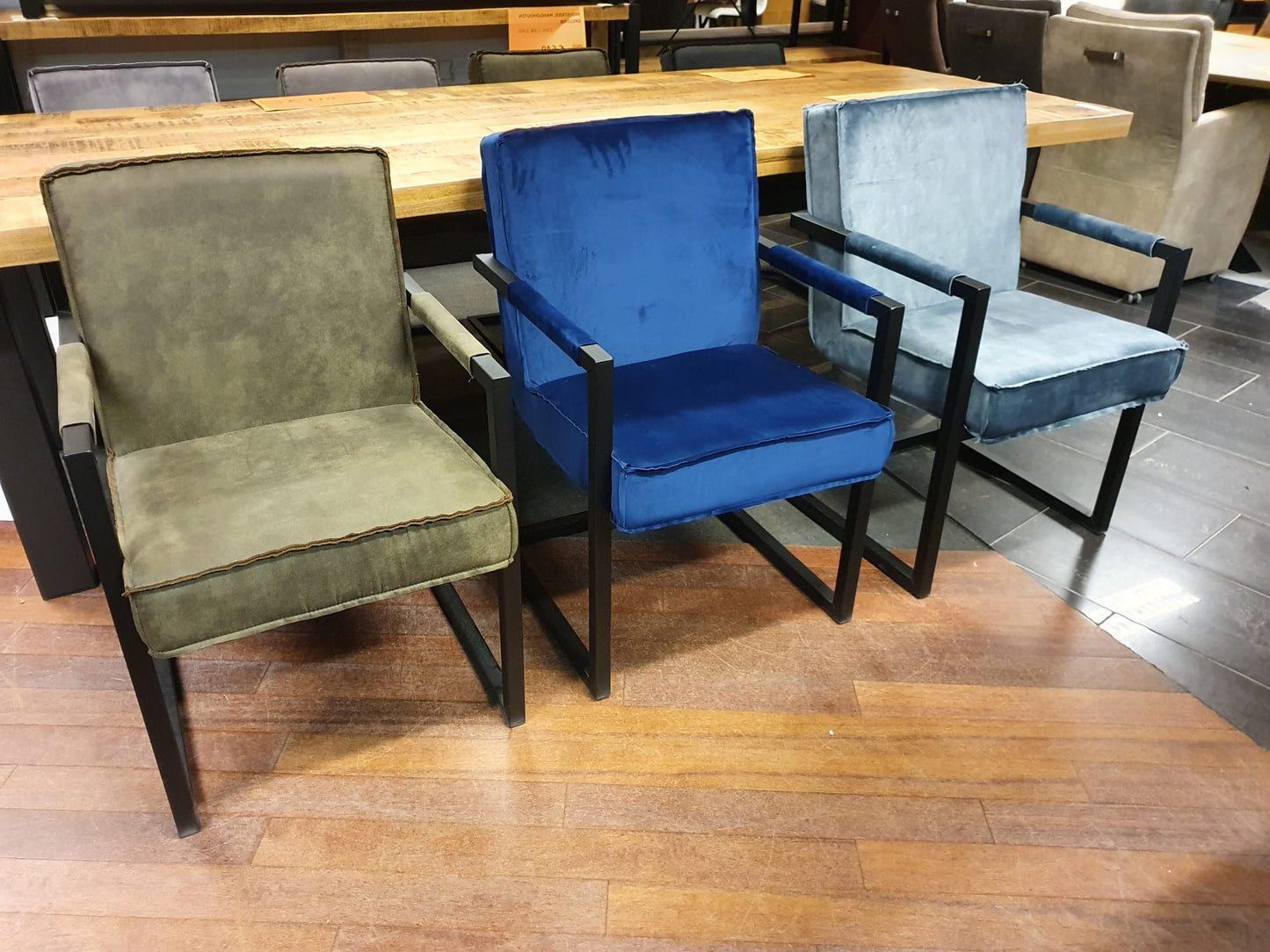 Set van 3x eetkamerstoel Lisa
